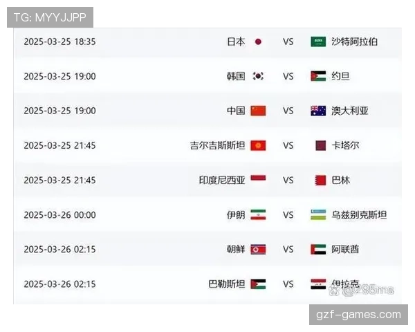 亚洲预选赛激战正酣，各队全力冲刺世界杯入场券